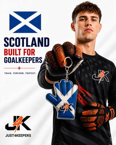 J4K Scotland Goalkeeper Keyring